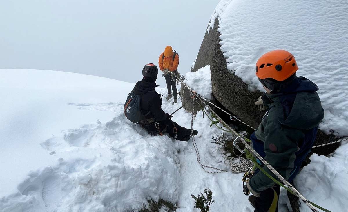 Abseiling Natural Surfaces Multi Pitch