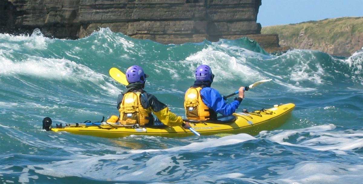 Sea kayaking Open Waters Course